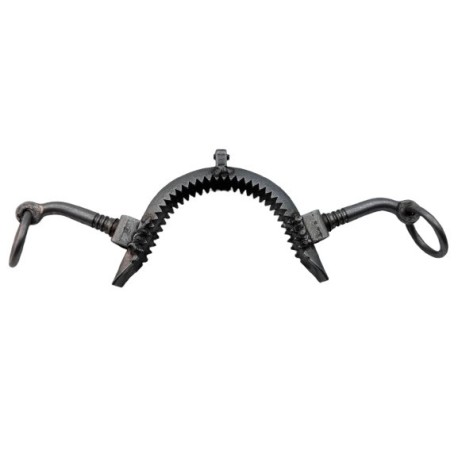 MUSEROLA LOPEZ 3 PAS / INOX. MATE /PILARES EXTRA LARGOS