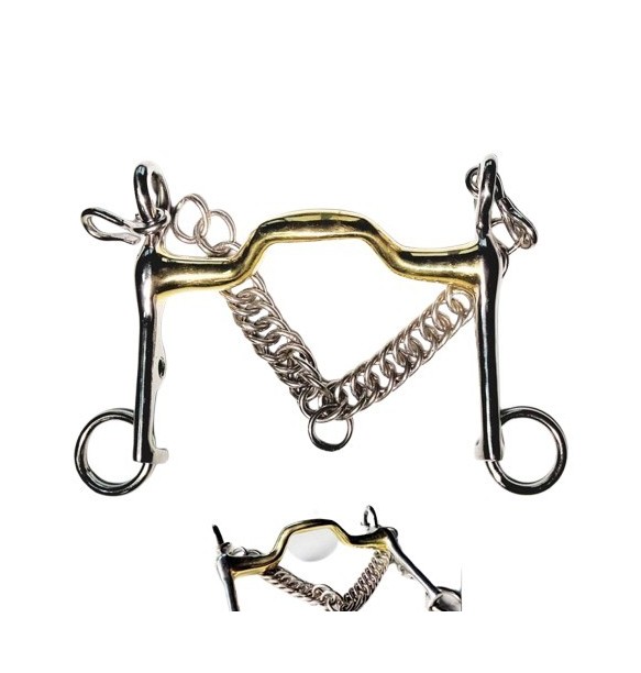 BOCADO DOMA GS ANATOMICO INOX. ZALDI