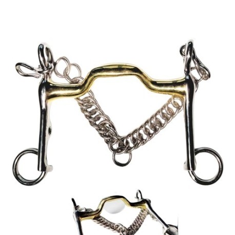 BOCADO DOMA GS ANATOMICO INOX. ZALDI