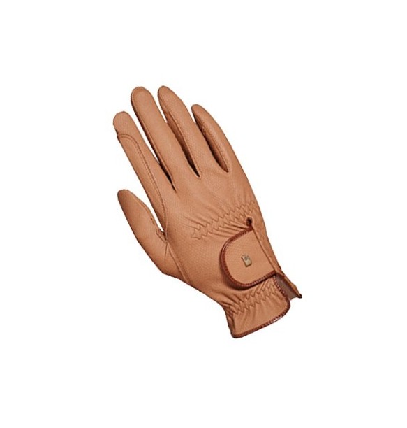 GUANTES EQUITACION ROECLK GRIP -CARAMELO-