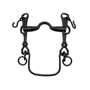 BOCADO LOPEZ VAQUERO INOX ENVEJECIDO / EMB SUAVE / ARTICULADO