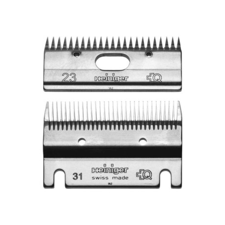 JUEGO CUCHILLA HEINIGER 31/23 701015 -ESQUILEO STANDAR-PELO GRUESO/SUCIO