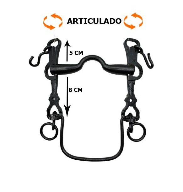 BOCADO LOPEZ VAQUERO PAVON / BOCA SAPO / ARTICULADO
