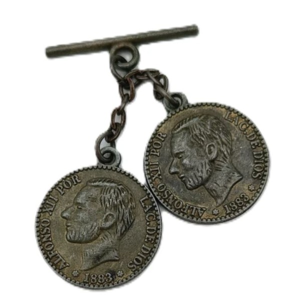 CAIRELES METAL 2P NOJA 7810 - MONEDA (UNIDAD)