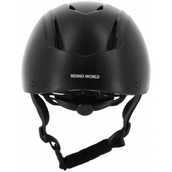 CASCO RIDING WORLD TOPY 911610 -NEGRO MATE-