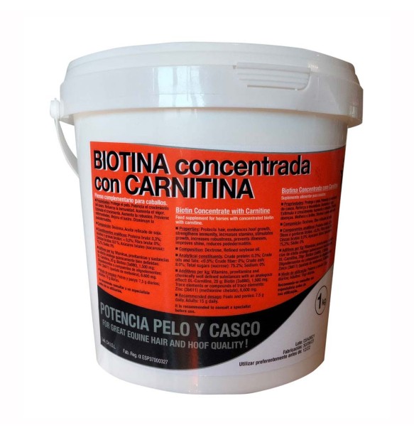 PIENSO COMPL. BIOTINA CARNITINA ZALDI 2,5 KGR